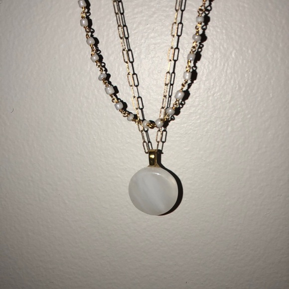 Glass Bead Necklace - Picture 4 of 5